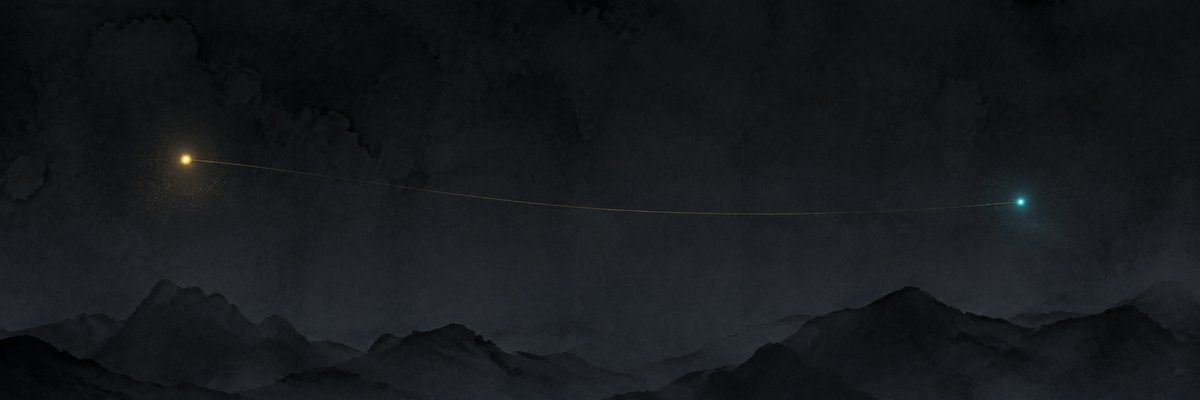 夜幕双萤（深色版）